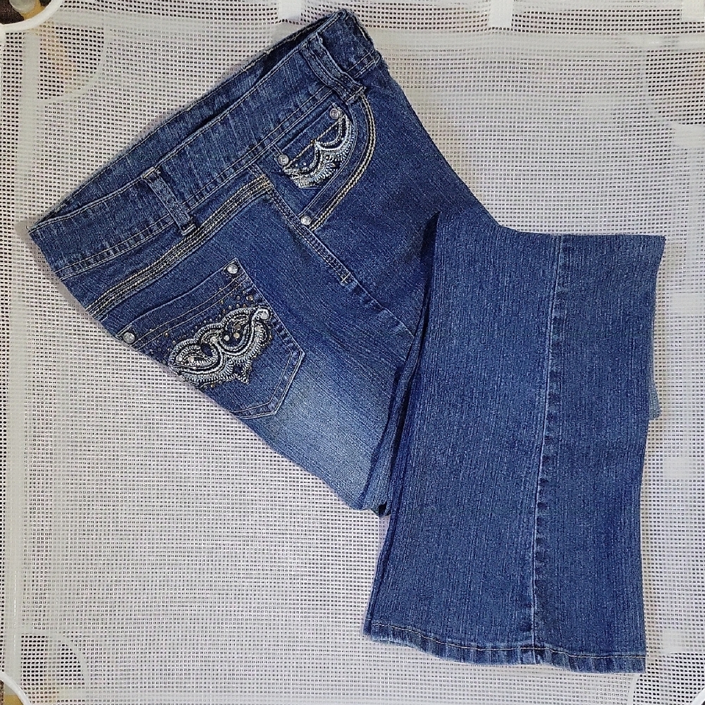 Roz & Ali Bling Denim Jeans